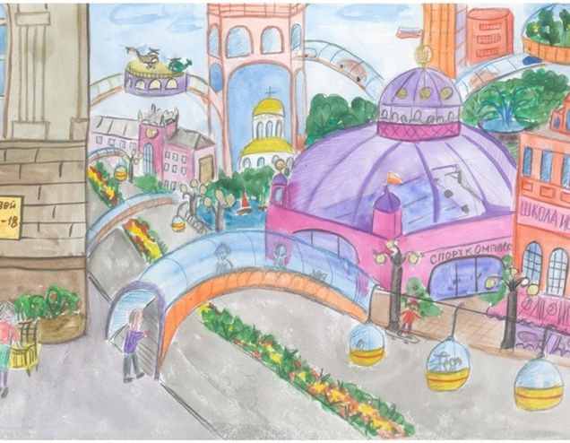 Объявлен сбор рисунков на конкурс Тюмень – город будущего